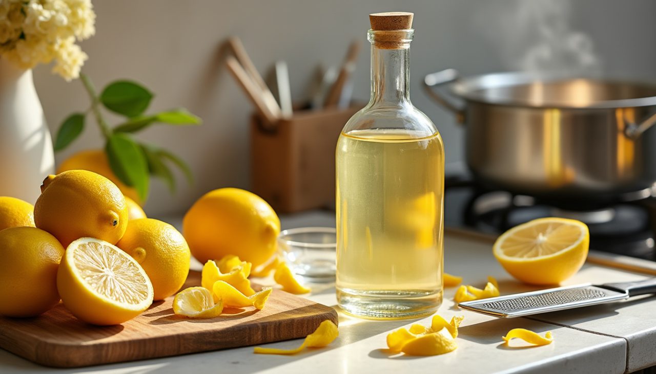 Comment réaliser un limoncello maison avec de l’alcool à 96 degrés