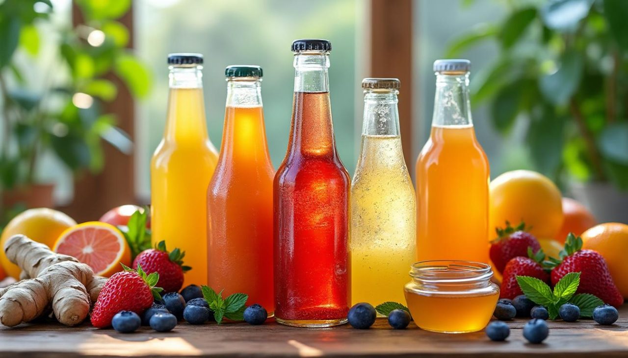 Les bienfaits des boissons fermentées sans alcool