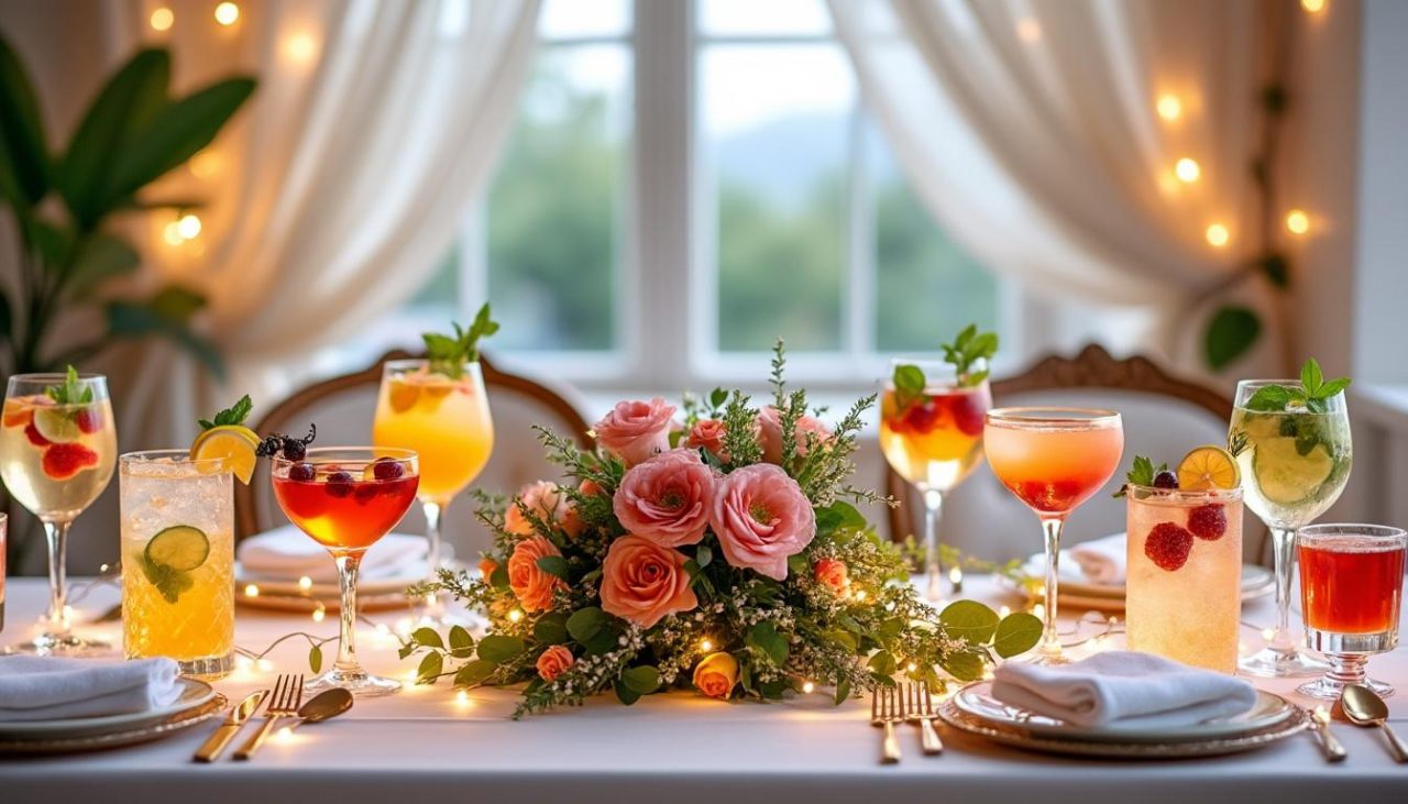 Meilleurs mocktail pour un mariage sans alcool inoubliable