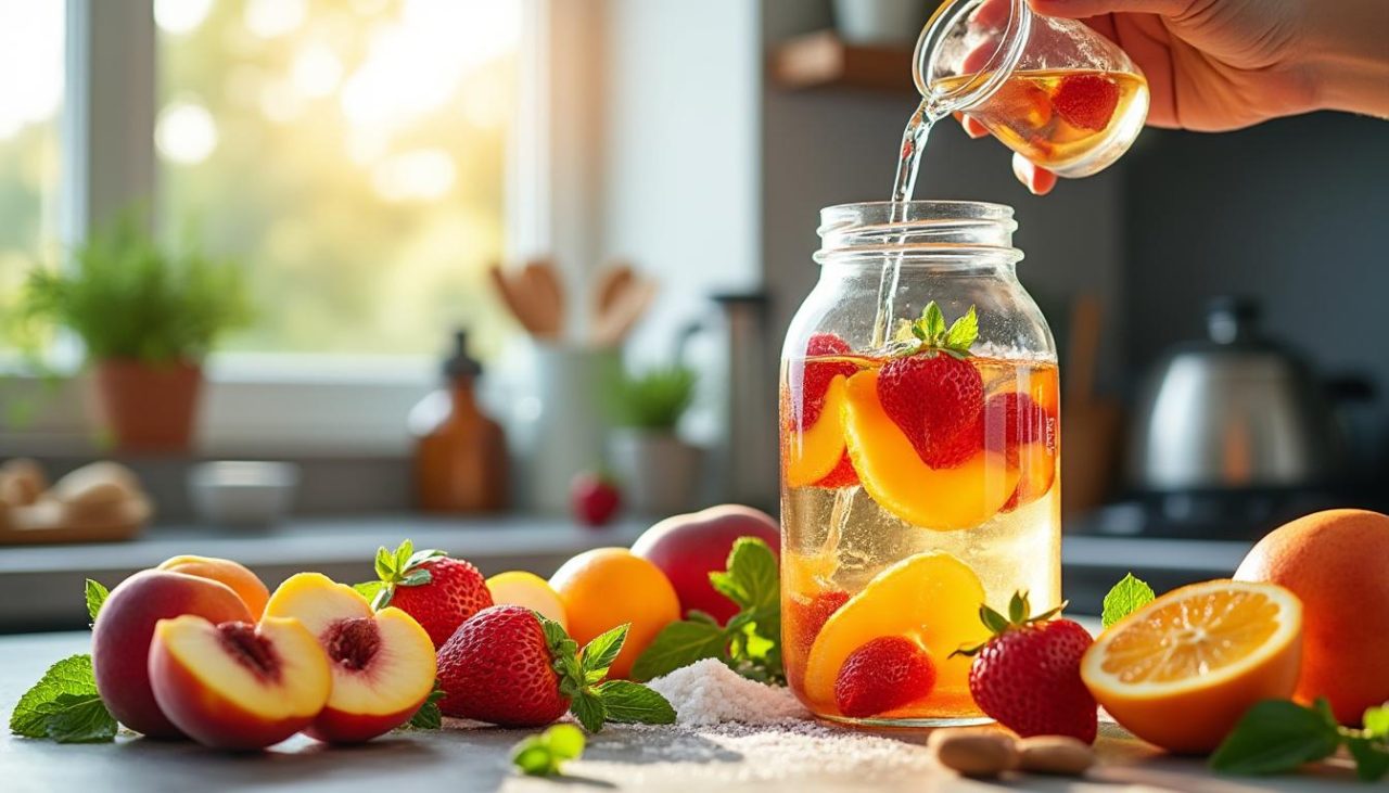 Comment préparer un mélange d’alcool pour fruits de 5 litres facilement ?