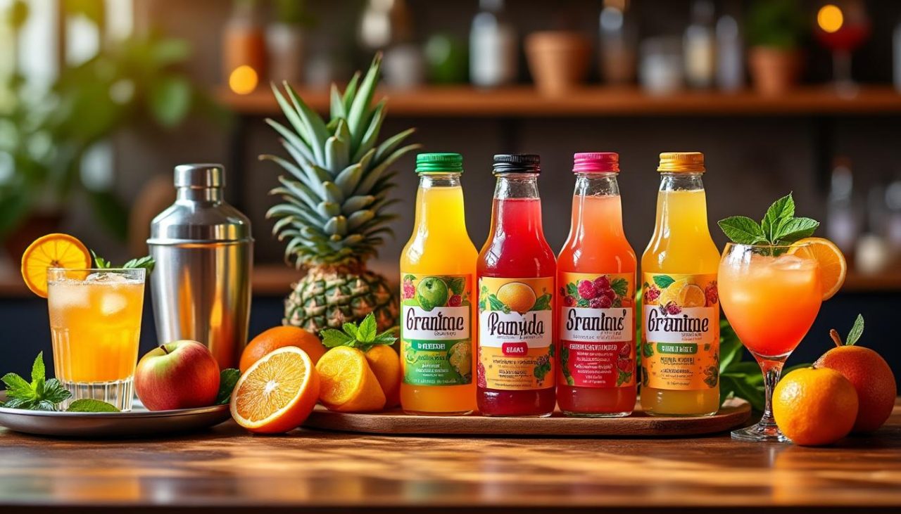 Les meilleures marques de jus de fruit pour animer vos cocktails