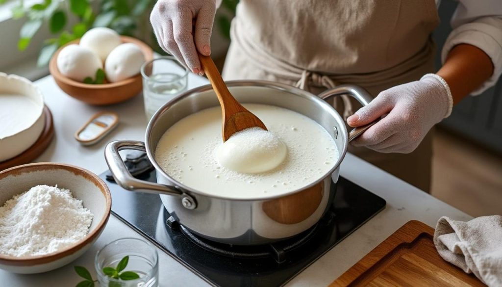 Préparer de la mozzarella maison sans présure : une méthode facile et