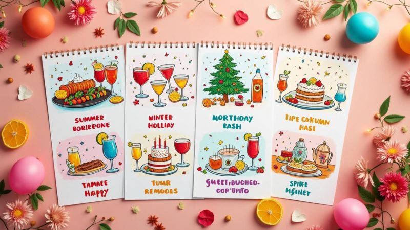 Calendrier de l’après sans alcool : une planification pour des fêtes réussies