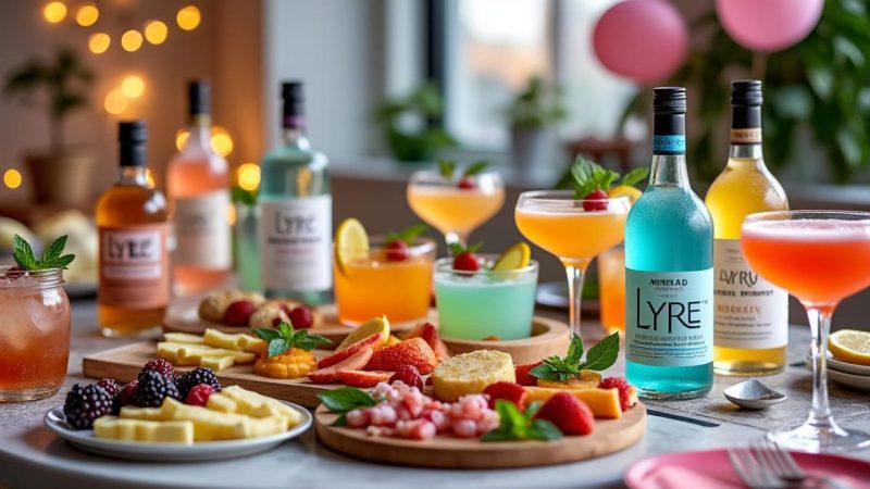 Les alternatives de spiritueux sans alcool : Pourquoi choisir Lyre’s pour vos soirées festives ?