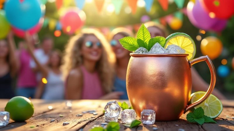 Moscow Mule sans alcool : une boisson festive à essayer