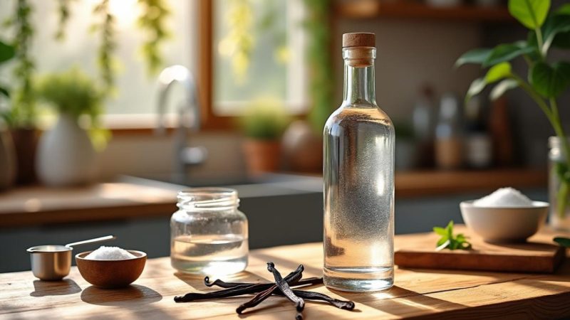 Réaliser une vodka vanille maison : ingrédients et étapes faciles