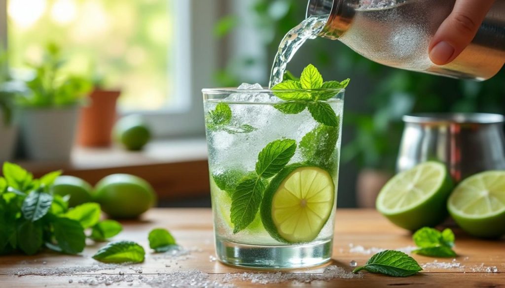 Recette Mojito Sans Alcool Pour 20 Personnes Mojito sans alcool : la recette fraîche à concocter chez soi
