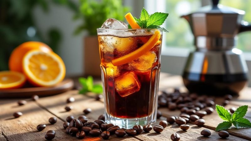 Recette simple pour réaliser un Americano sans alcool