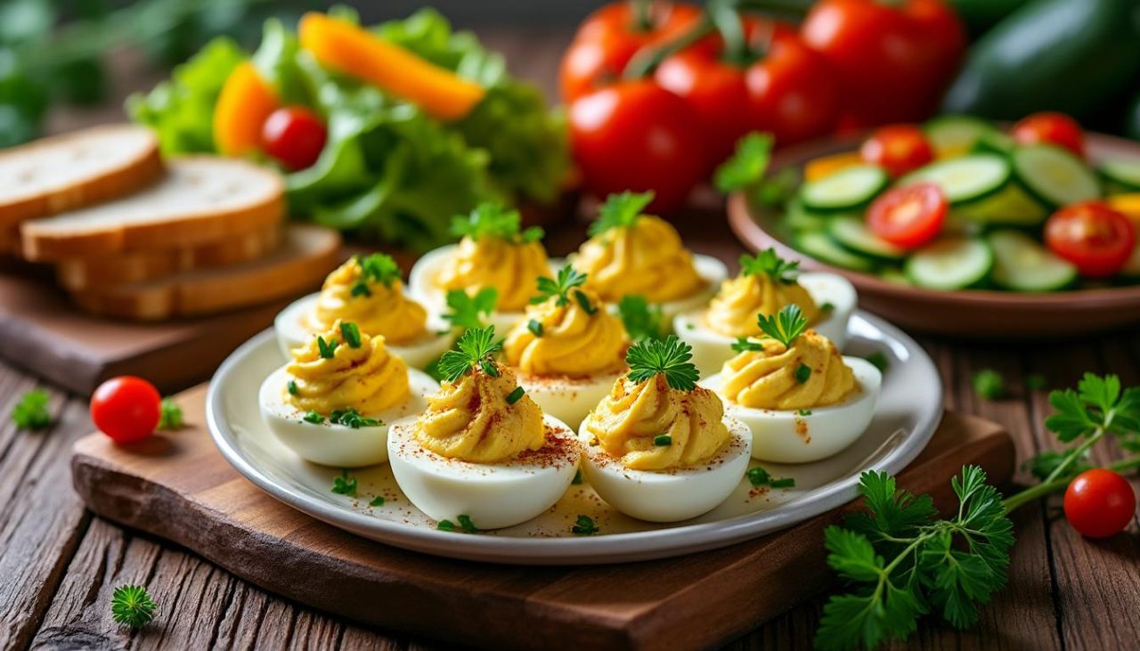 Quels accompagnements choisir pour sublimer les œufs mimosa ?