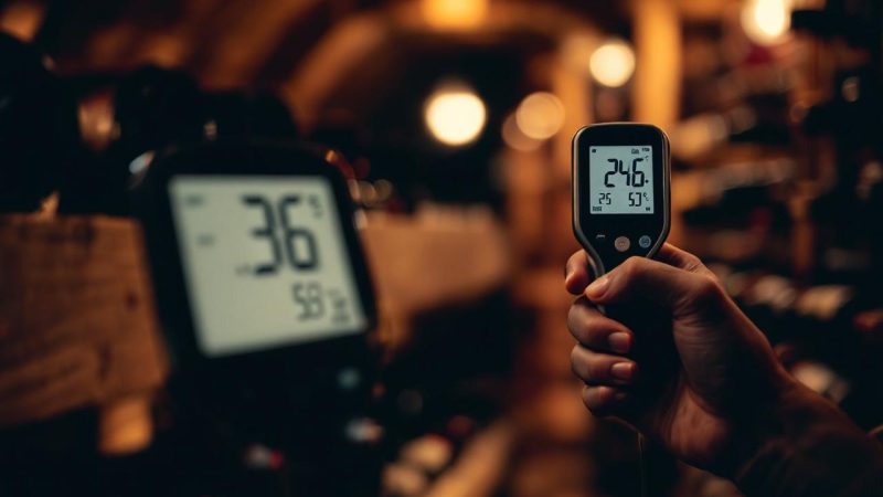 Quand ajuster la température de sa cave lors des changements de saison