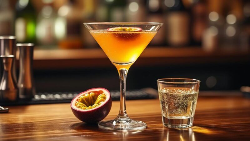 Boire un Pornstar Martini : la méthode pour savourer ce cocktail iconique