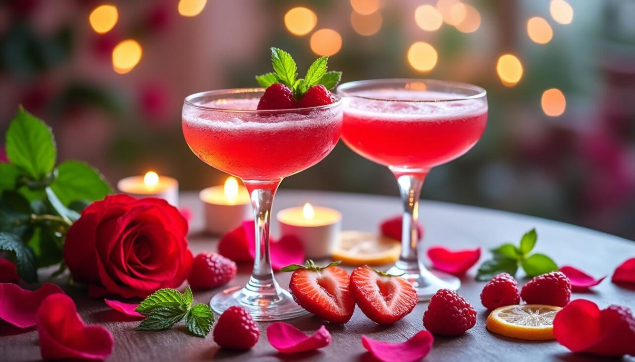 Meilleur cocktail Saint Valentin : nos recettes romantiques et originales