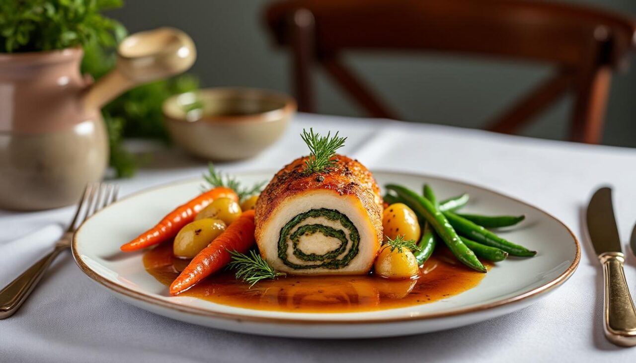 Quel accompagnement choisir avec une poularde farcie ?