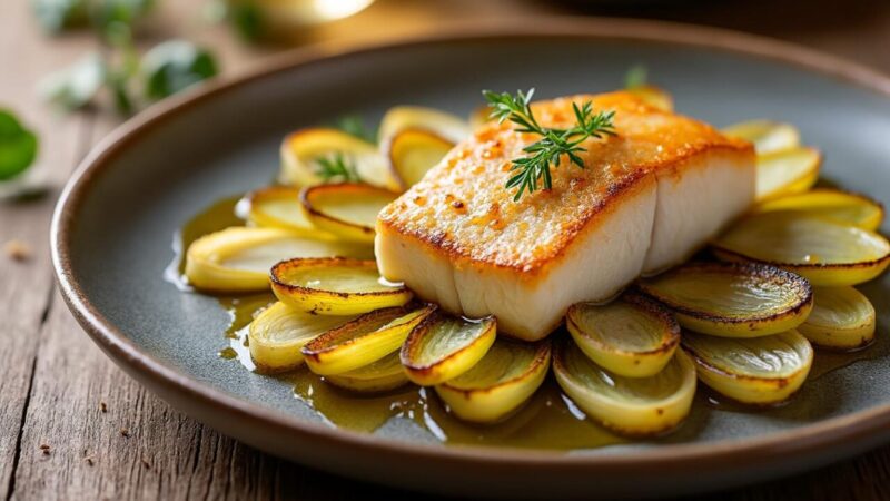 Quel poisson choisir pour accompagner des endives cuites