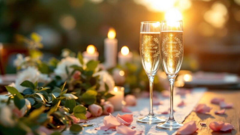 Comment personnaliser ses verres pour son mariage ?