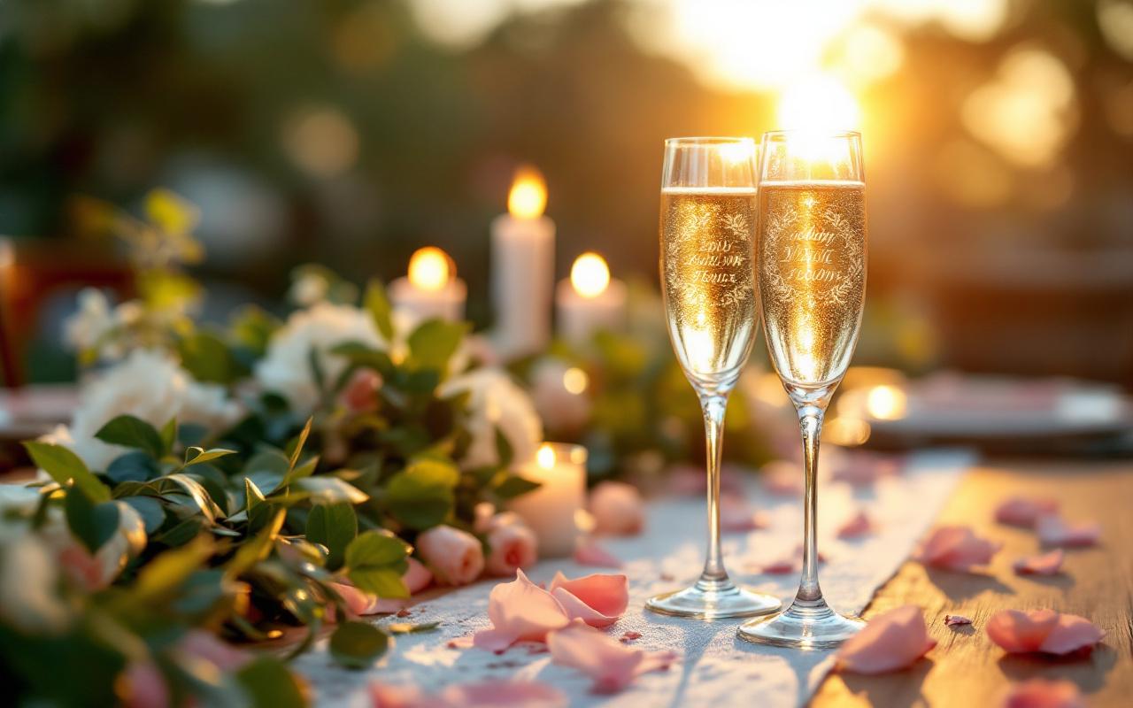 Comment personnaliser ses verres pour son mariage ?