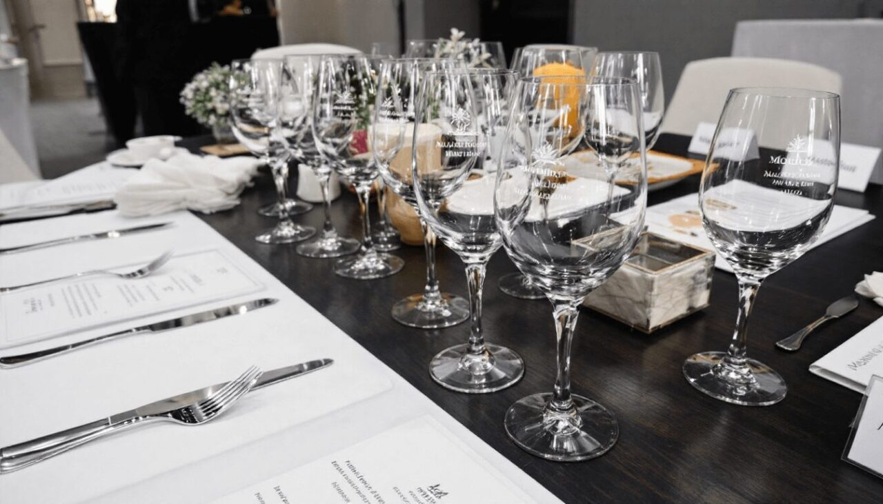 Verres personnalisés : l’atout des événements réussis