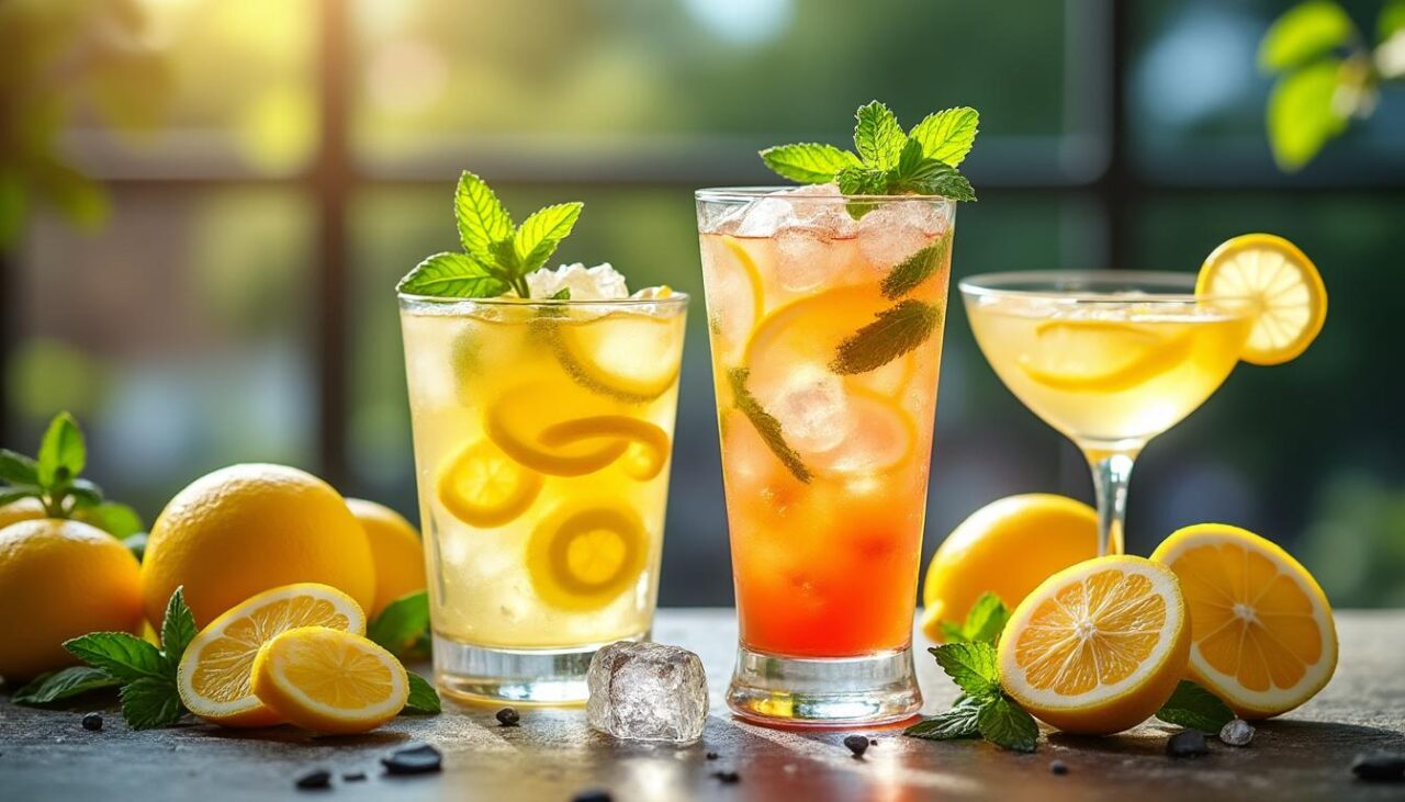 Cocktail avec du citron : les recettes incontournables à tester