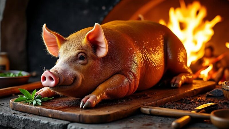 Comment réussir la cuisson parfaite d&rsquo;un cochon de lait au four