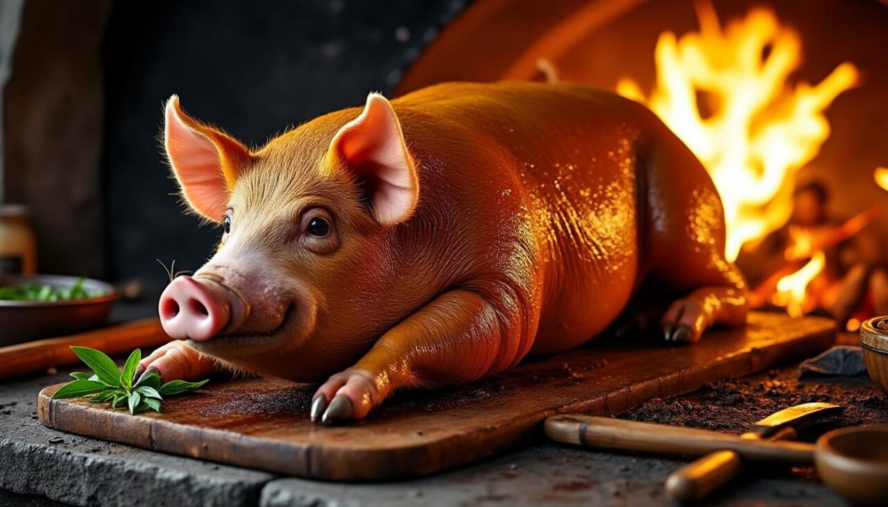 Comment réussir la cuisson parfaite d&rsquo;un cochon de lait au four