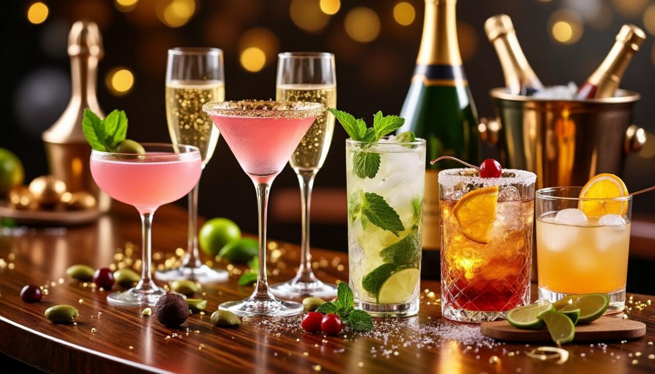 Les meilleurs cocktails à servir pour le nouvel an