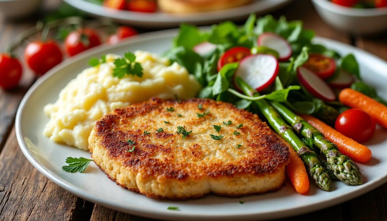 Quel accompagnement choisir avec une escalope de dinde panée ?