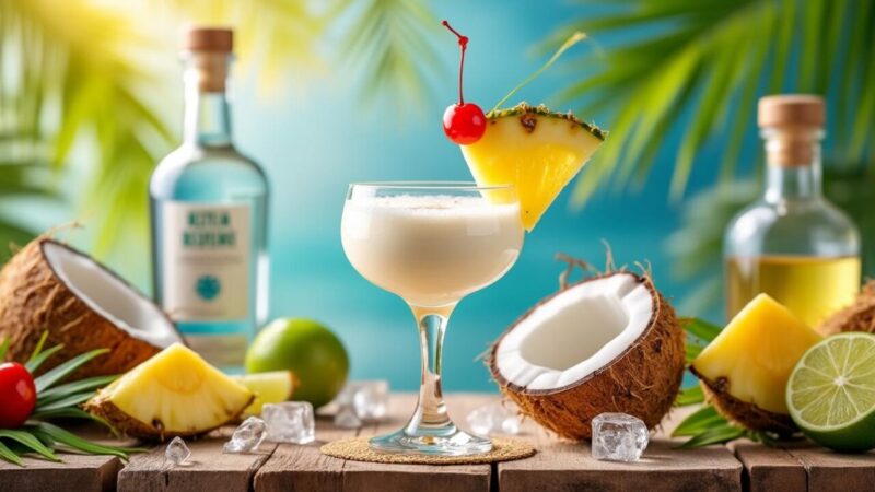 Recette du cocktail Coco Loco : ingrédients et étapes pour réussir ce classique exotique