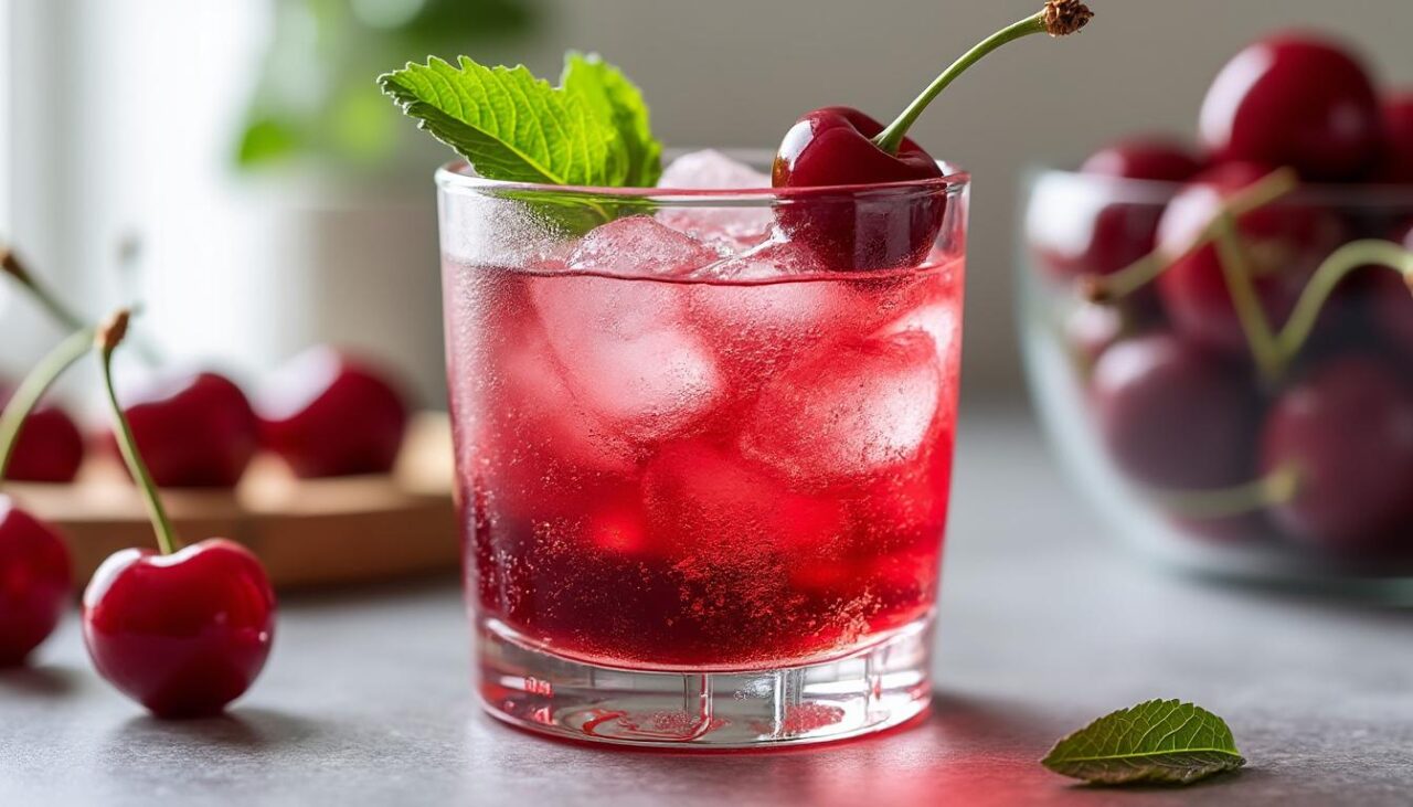 Recette cherry temple cocktail : les étapes faciles pour un mocktail pétillant