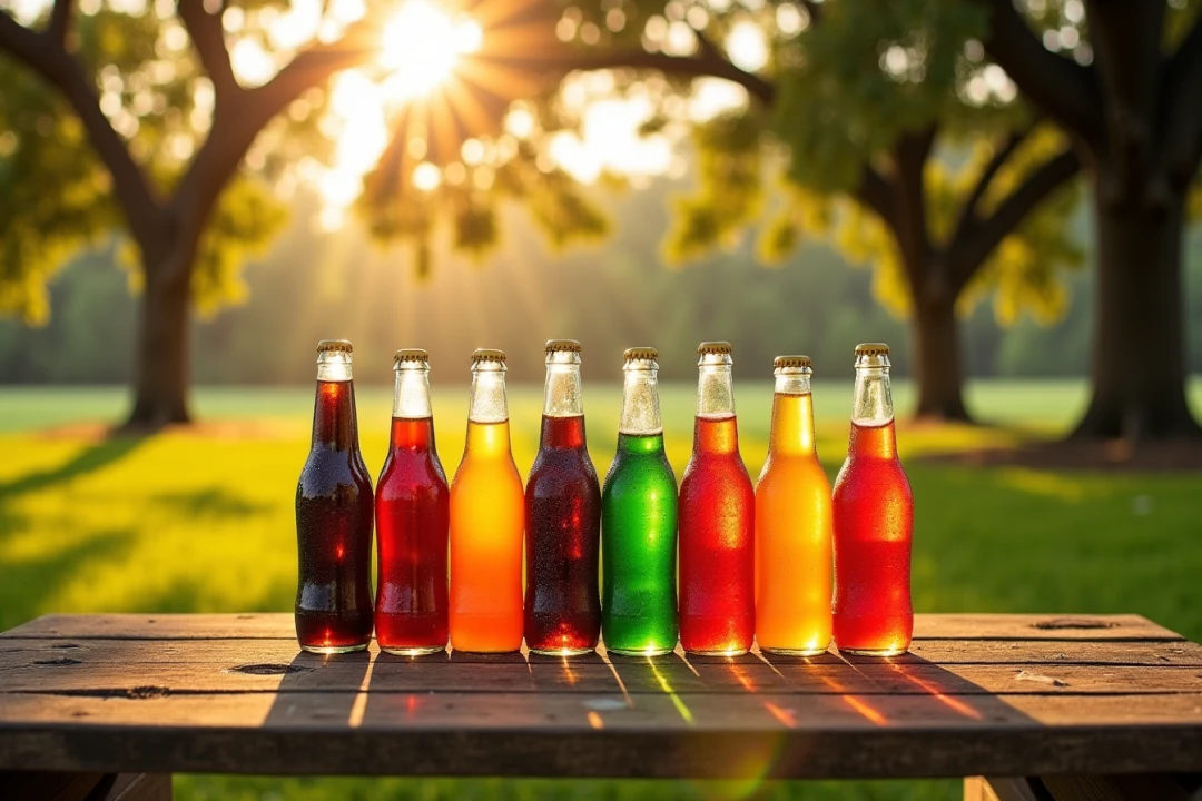 Étonnante variété des sodas : voyage à travers les États-Unis