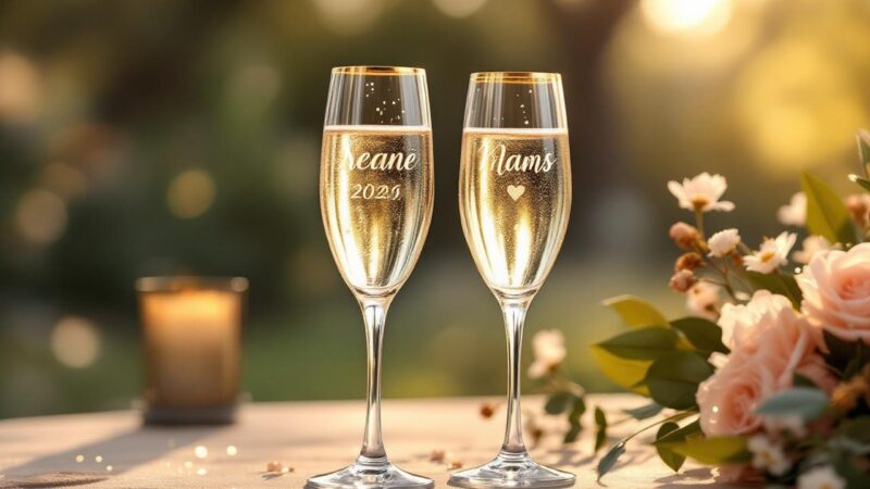 Quel verre personnalisé choisir pour un mariage ou un anniversaire ?