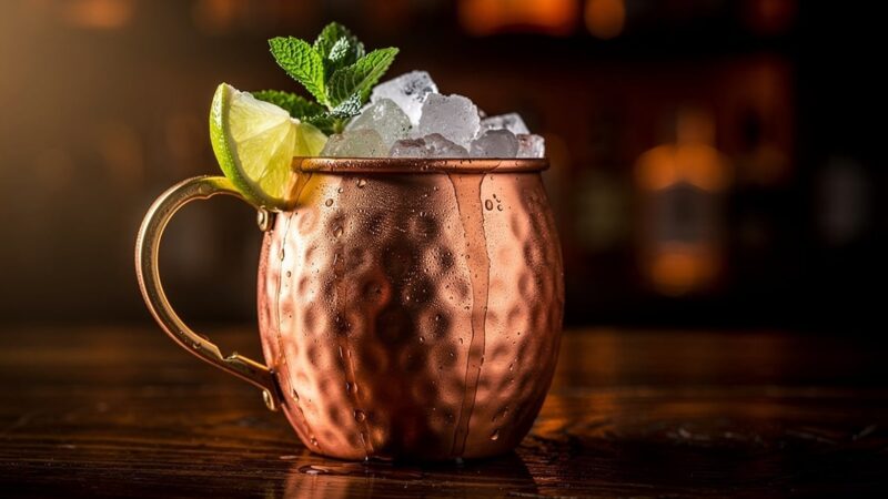 Moscow Mule : la recette classique vodka et ginger beer