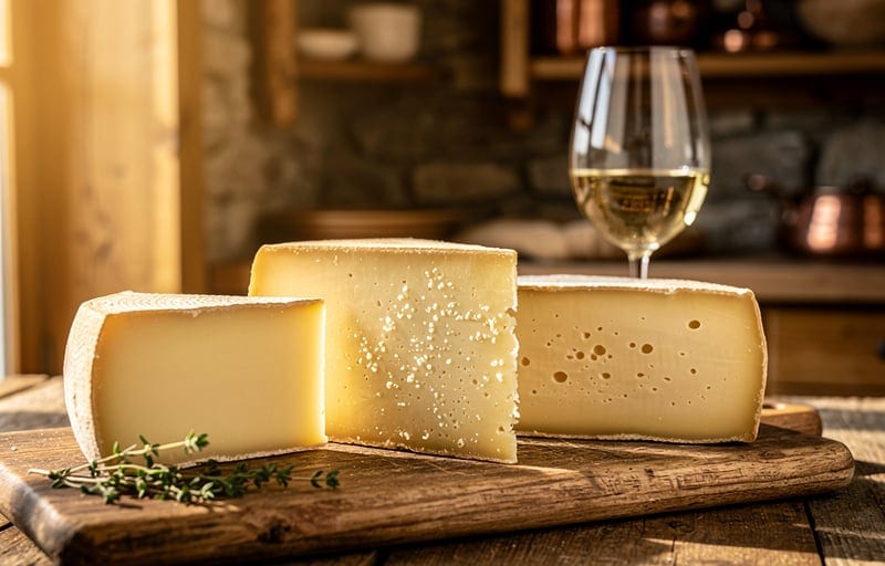 Le vin blanc de Savoie, deux fois dans la recette