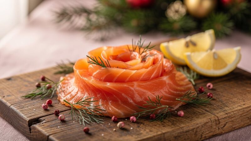 Recette gravlax de saumon : la star de vos apéritifs de fêtes