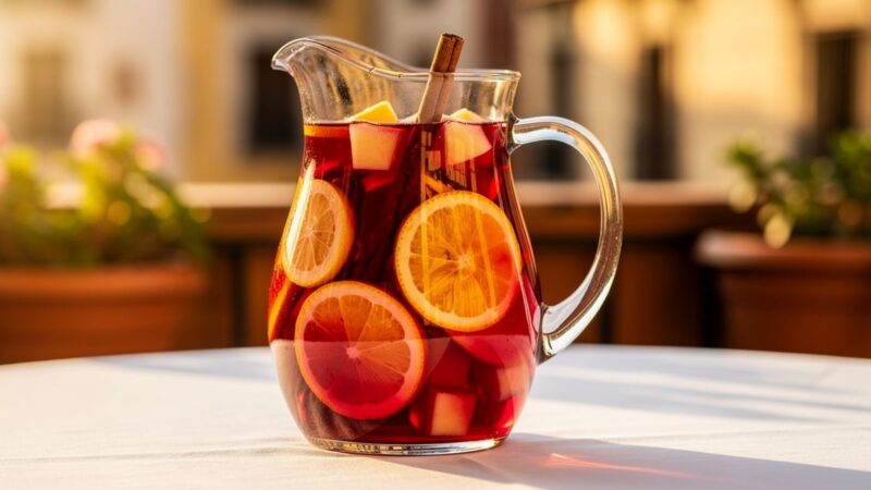 Sangria, la recette espagnole authentique à faire maison comme à Madrid