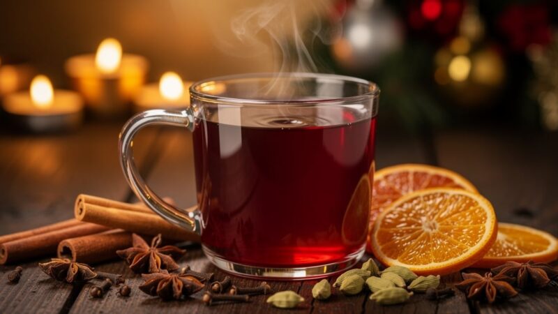 Vin chaud de Noël : la recette aux épices qui réchauffe vraiment