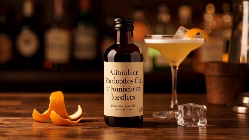 Angostura bitters : le petit flacon qui change tout derriere le bar