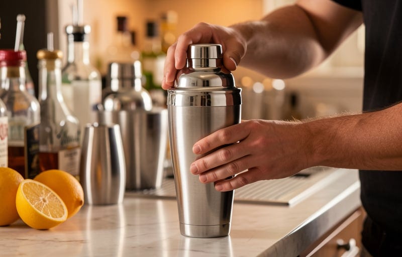 Set shaker et verres : le cadeau apéritif des amateurs de cocktails