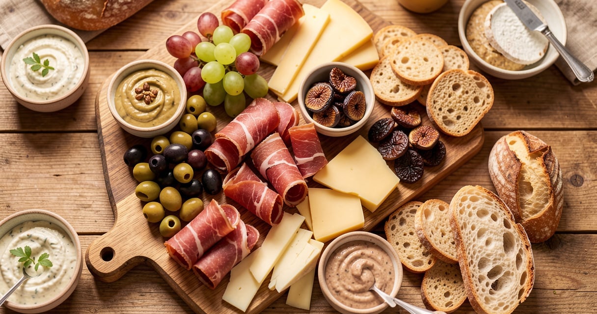 Plateau apéritif dinatoire : composition, idées et quantités