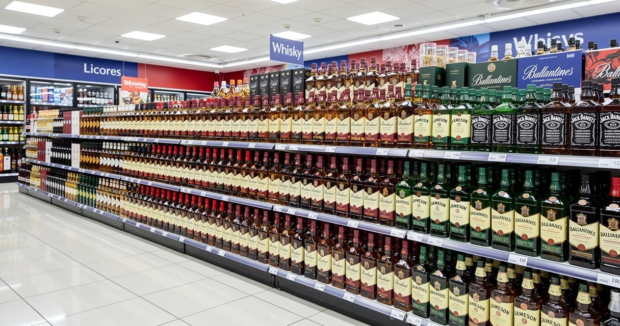 Prix du whisky en Espagne : comparatif Lidl, Dia, Mercadona et El Corte Inglés en 2026