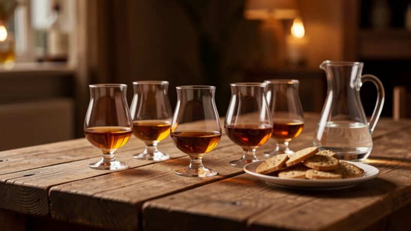 Organiser une dégustation de whisky à la maison sans se prendre la tête