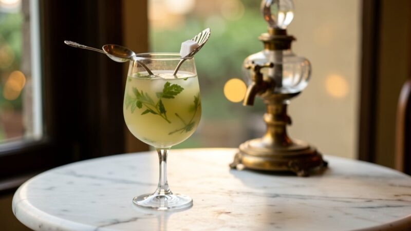 Absinthe : le rituel de dégustation expliqué geste par geste