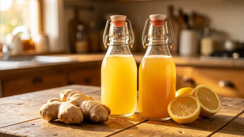 Ginger beer maison : recette, fermentation et cocktails