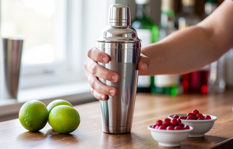 La technique au shaker, étape par étape