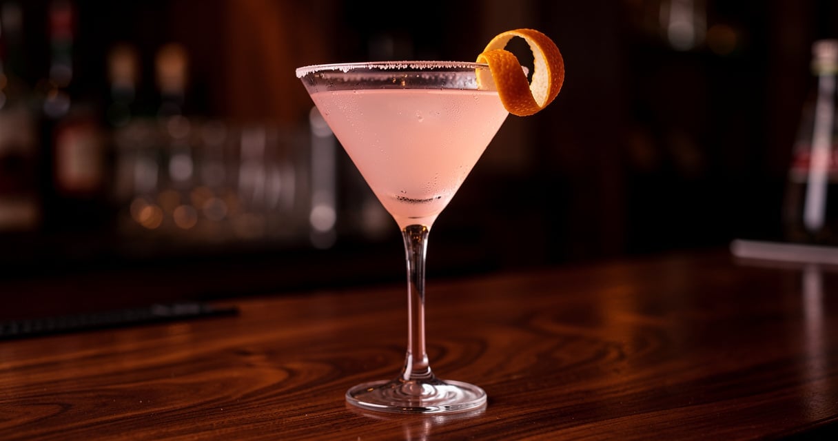Recette du Cosmopolitan : vodka citronnée, cranberry et citron vert