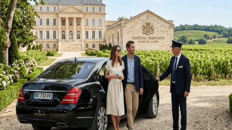 Œnotourisme en Gironde : visiter les grands crus bordelais avec un chauffeur privé